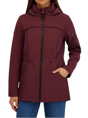 Halifax Traders Womens Jacket Soft Shell Transitional Water Resistant Size Small